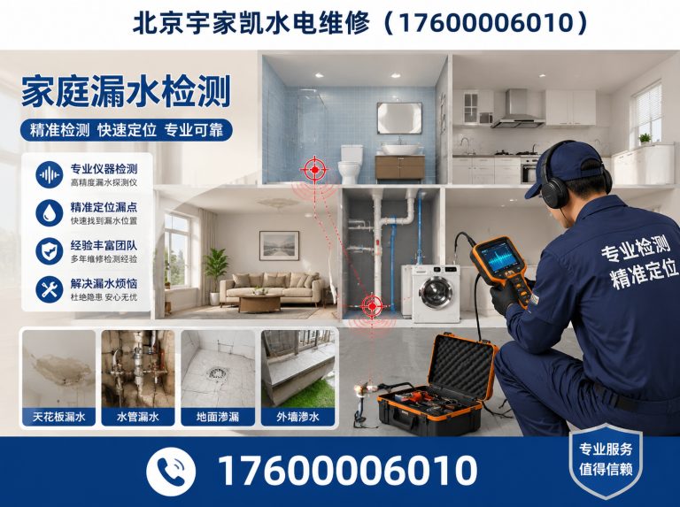 朝阳区北京漏水检测展示图